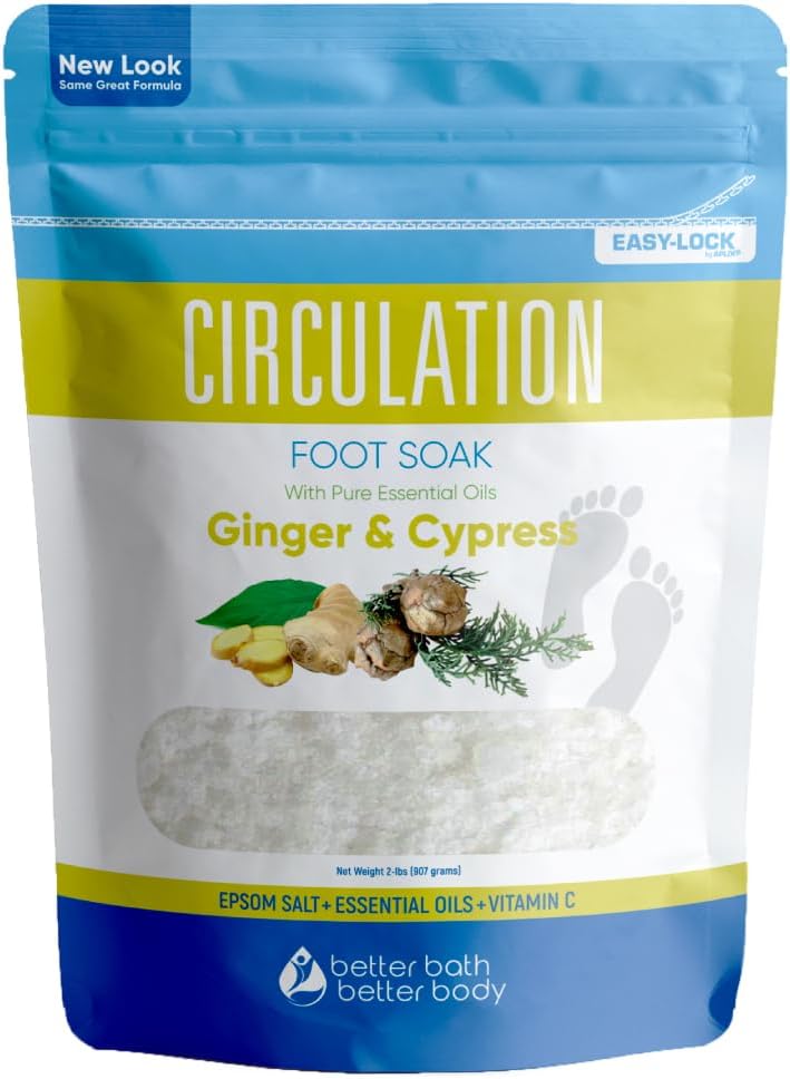 Rooted Repose | Ginger + Cypress Circulation Foot Soak | 32 oz