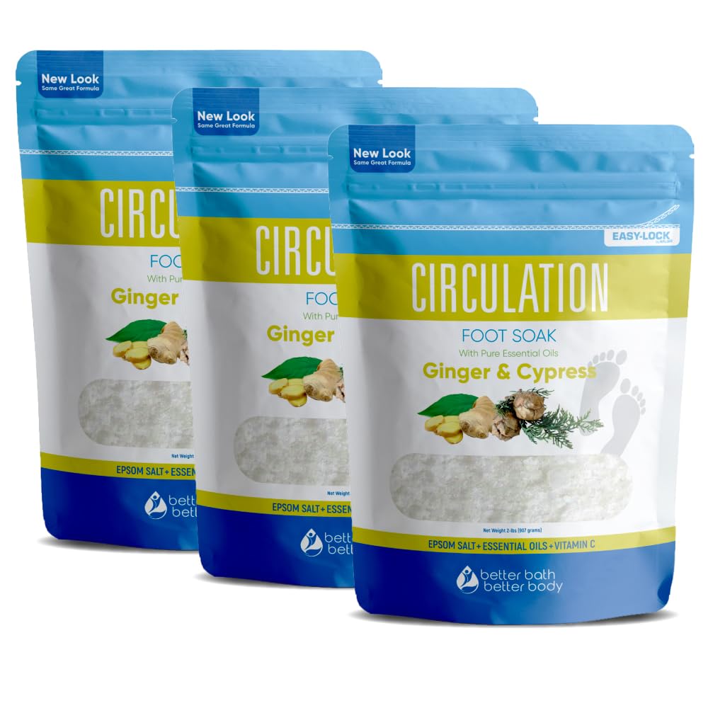 Rooted Repose | Ginger + Cypress Circulation Foot Soak | 32 oz