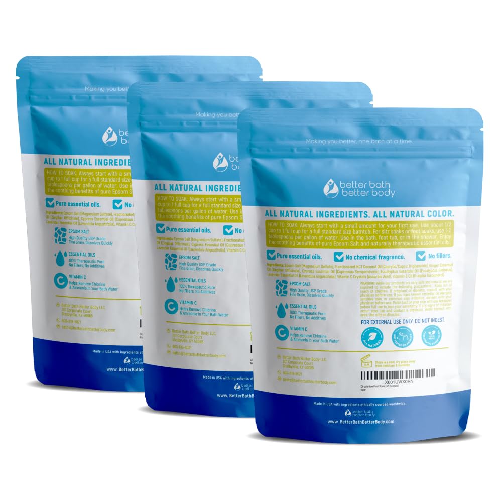Rooted Repose | Ginger + Cypress Circulation Foot Soak | 32 oz