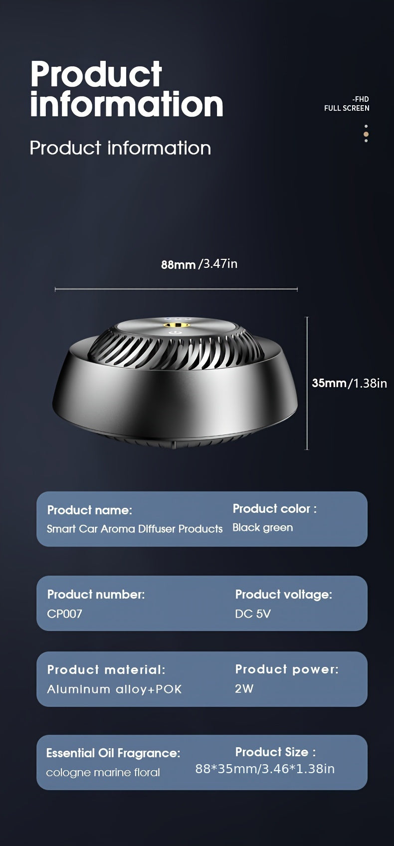 Aër: Aura Drive Diffuser