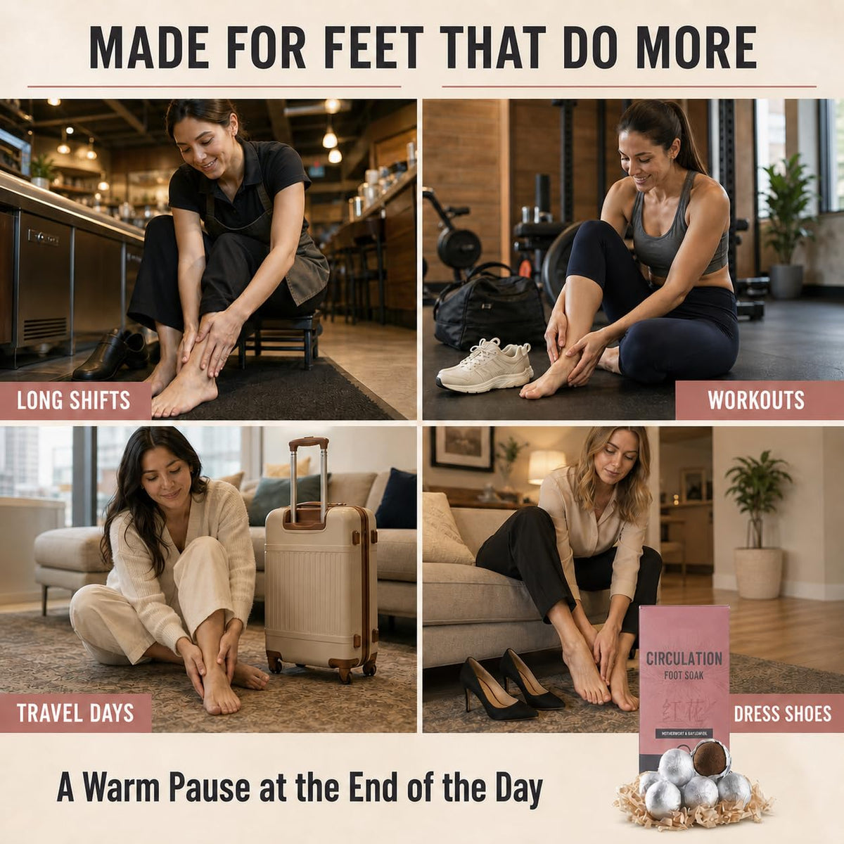 Ginger Root Foot Spa  | Circulation | Recovery | Relaxation