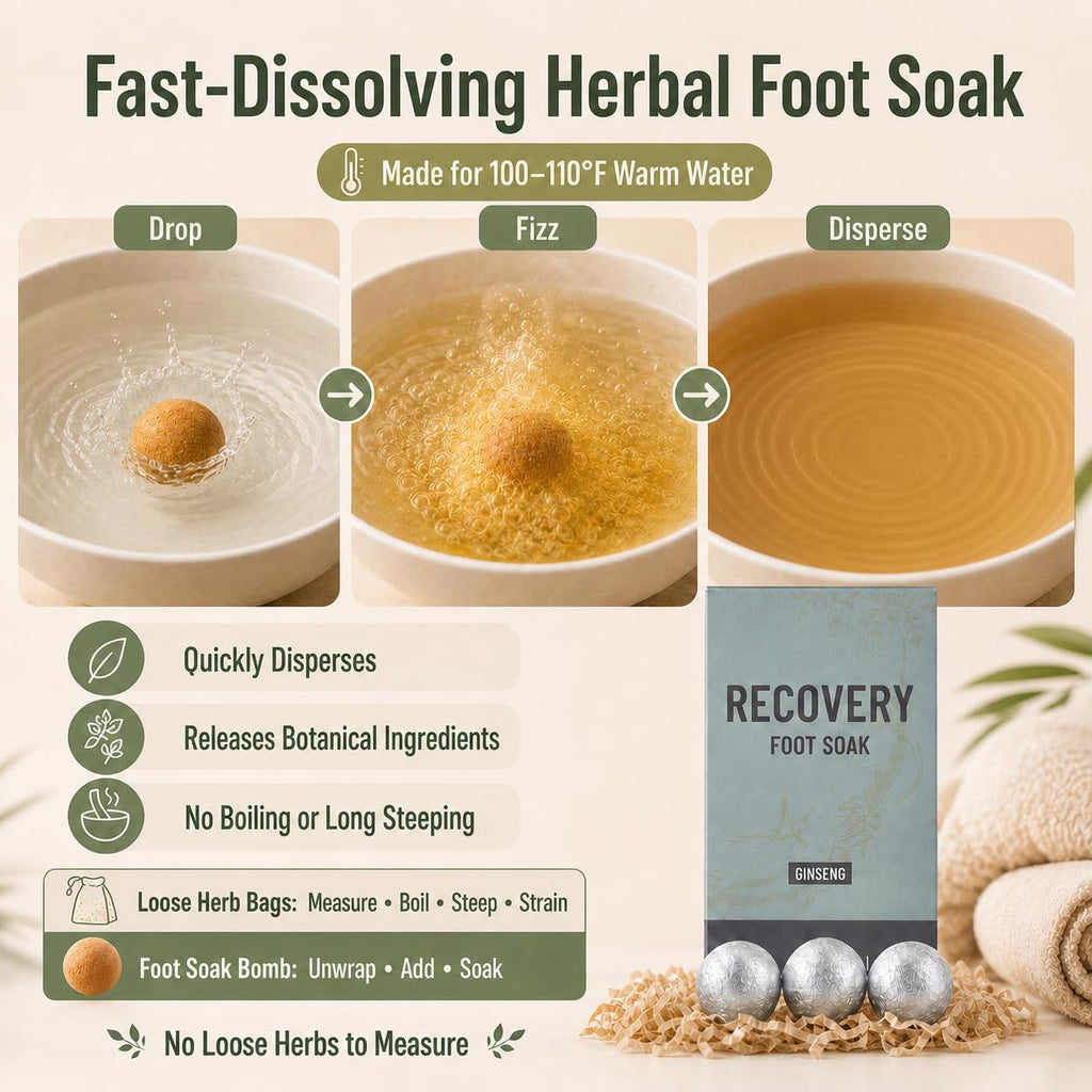 Ginger Root Foot Spa  | Circulation | Recovery | Relaxation