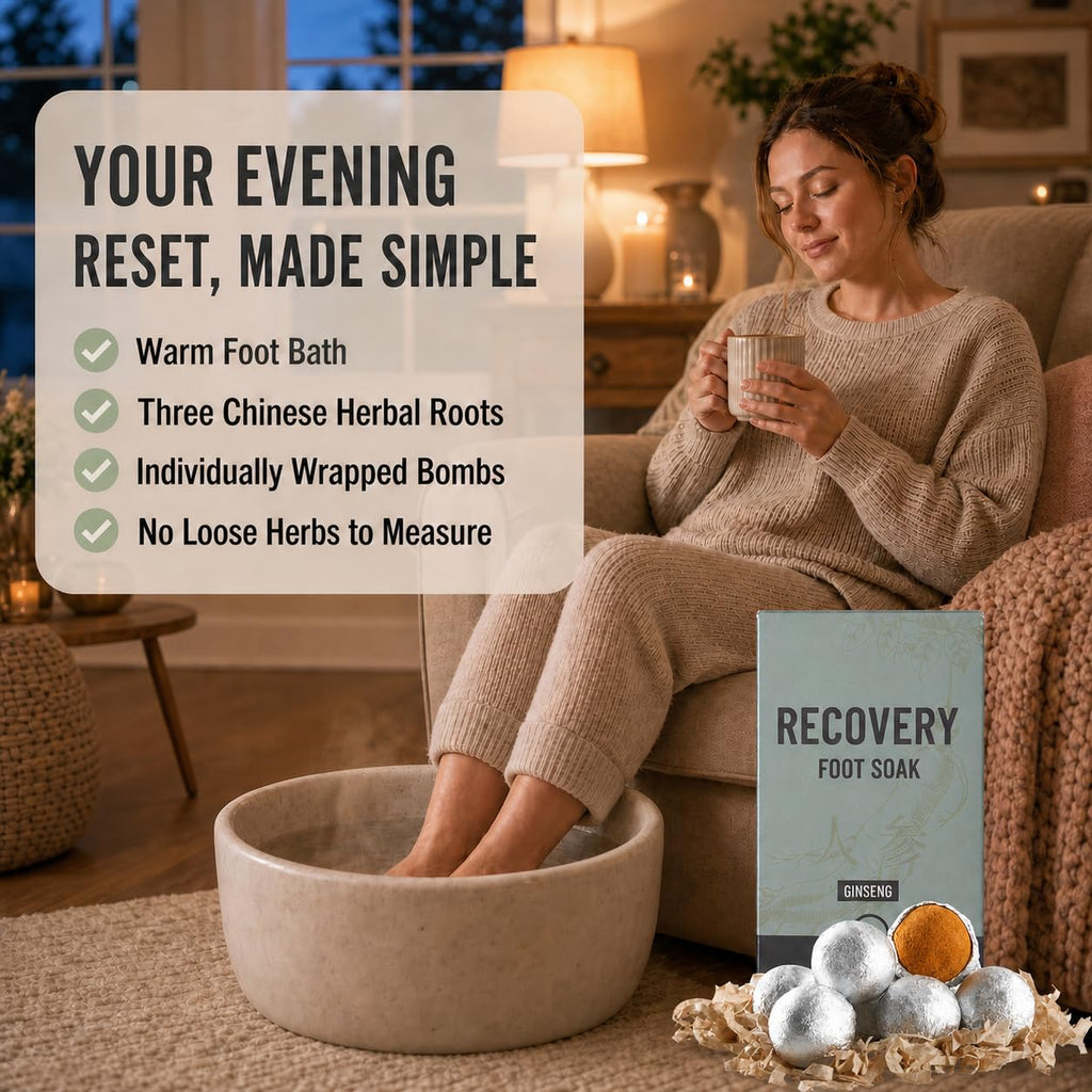 Ginger Root Foot Spa  | Circulation | Recovery | Relaxation