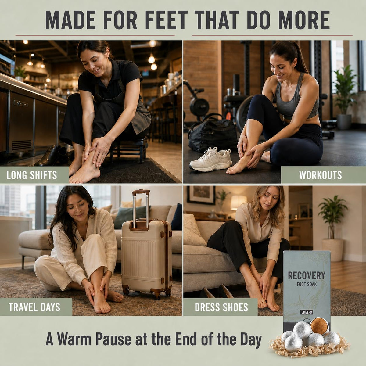 Ginger Root Foot Spa  | Circulation | Recovery | Relaxation