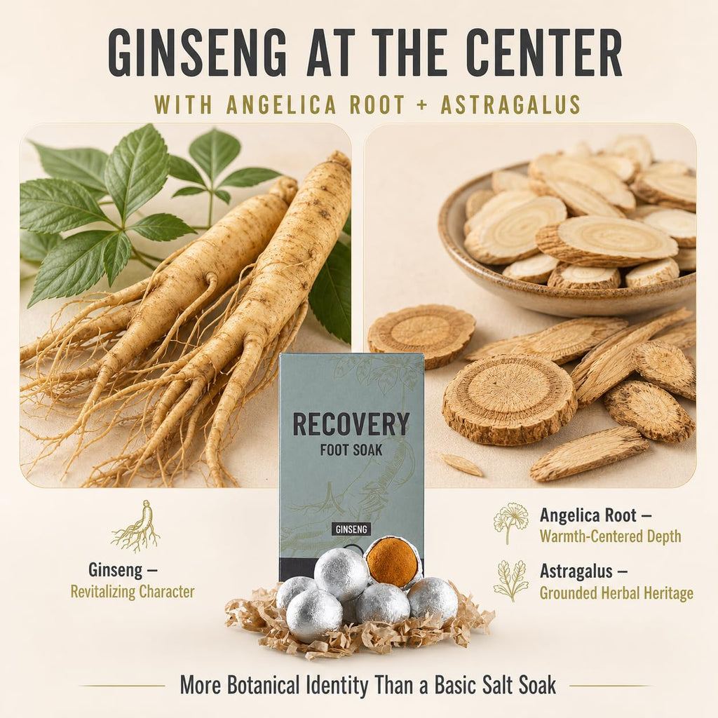 Ginger Root Foot Spa  | Circulation | Recovery | Relaxation