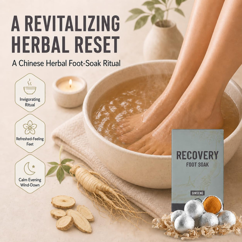 Ginger Root Foot Spa  | Circulation | Recovery | Relaxation