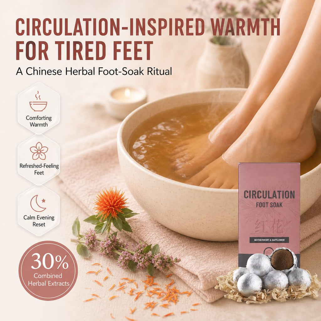 Ginger Root Foot Spa  | Circulation | Recovery | Relaxation