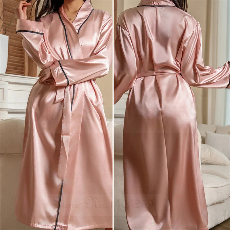 Marrakech Muse Satin Robe
