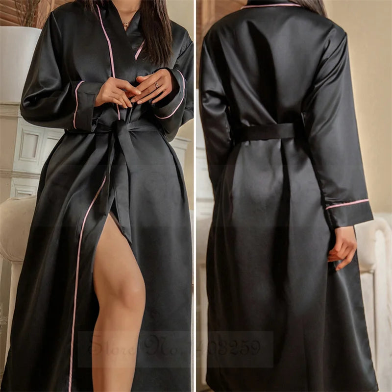 Marrakech Muse Satin Robe