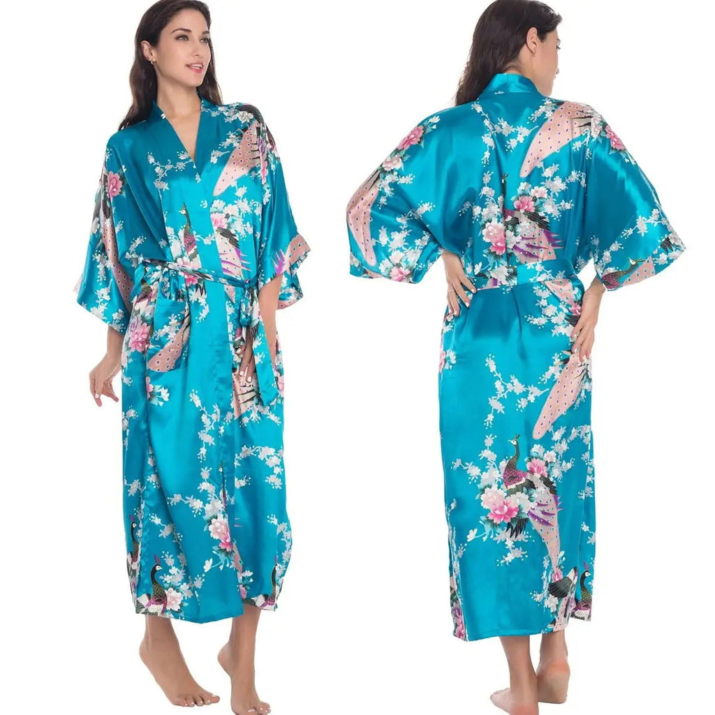 Marrakech Muse Satin Robe