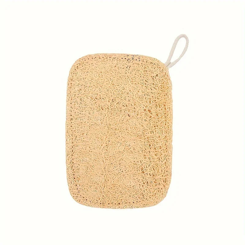 5 Pack Natural Loofah Sponge Bath Scrubbers