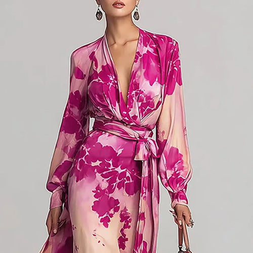'Rose of Empire' Elegant Robe