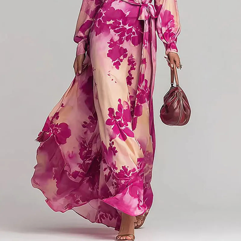 'Rose of Empire' Elegant Robe
